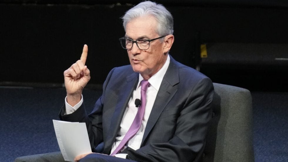 Ο πρόεδρος της Fed Τζερόμ Πάουελ
